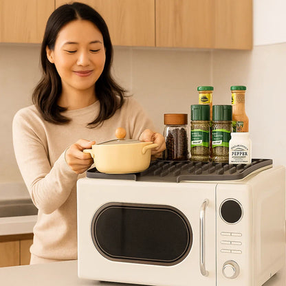 Sandsberg | Abgeschrägte Silikontropfmatte - Hitzebeständig und Rutschfest