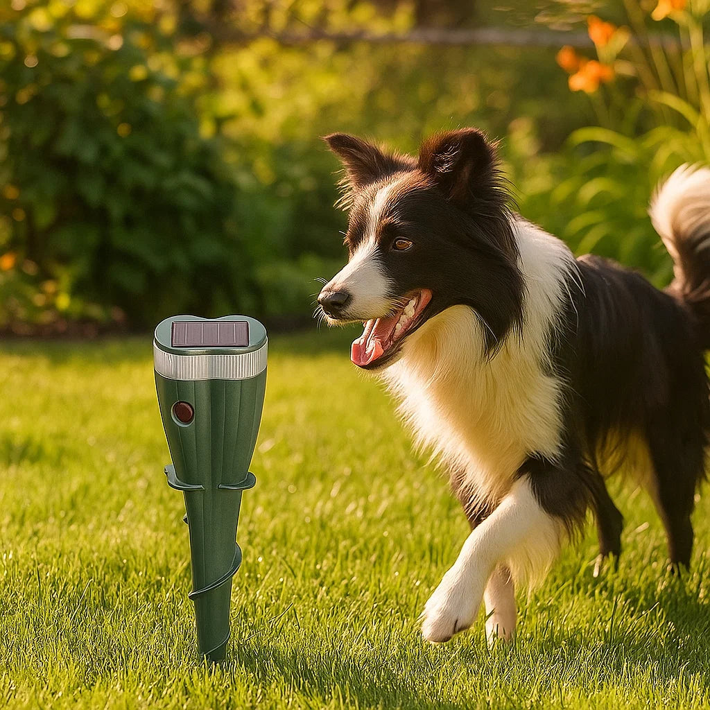 Sandsberg | Solar Ultraschall Tier- und Insektenabwehrgerät