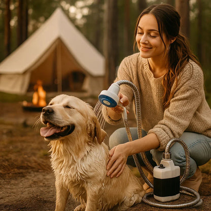 Sandsberg | Tragbare USB-Campingdusche für den Außenbereich