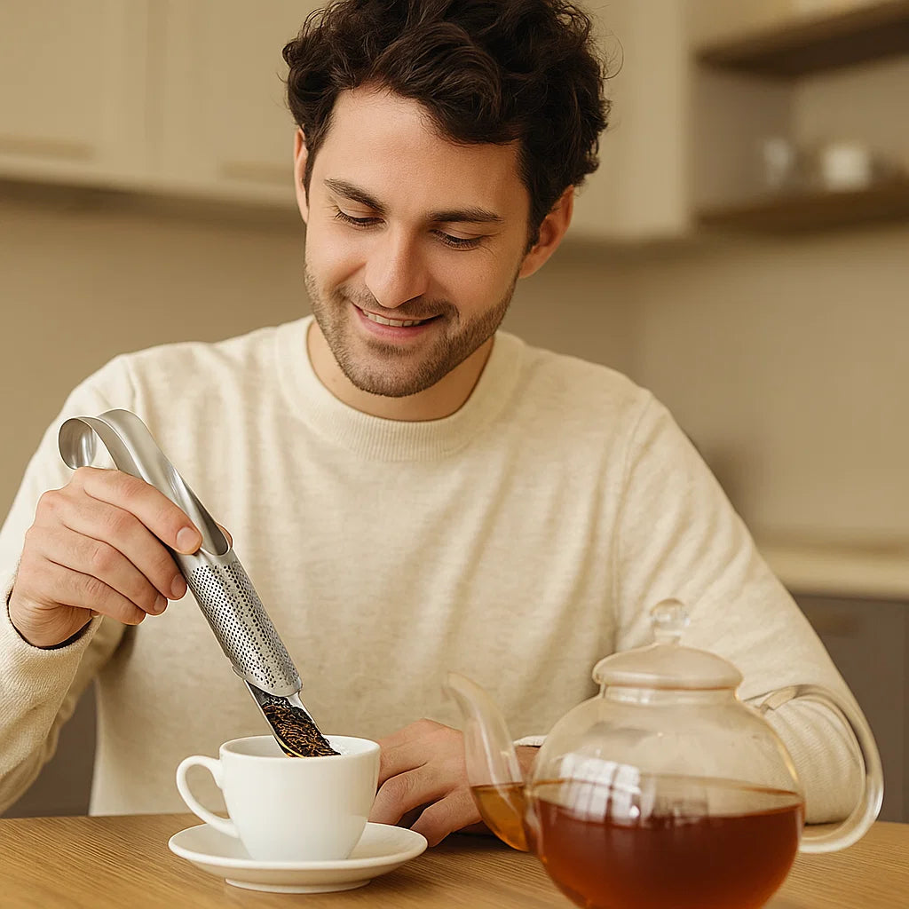 Sandsberg | Praktisches und Handliches Teelöffel Sieb