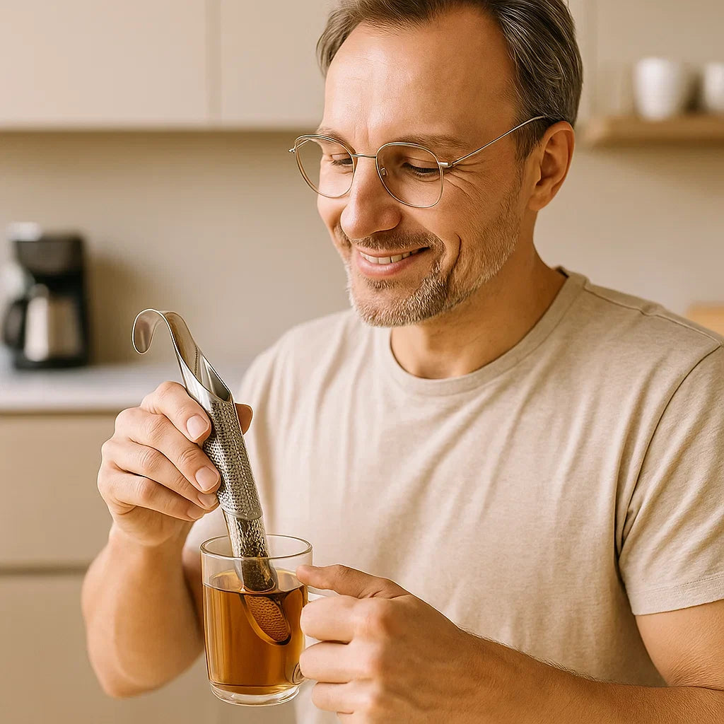 Sandsberg | Praktisches und Handliches Teelöffel Sieb