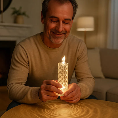 Sandsberg | LED Kristall Kerzen Licht