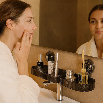 Sandsberg | Saugnapf Waschbecken Ablage