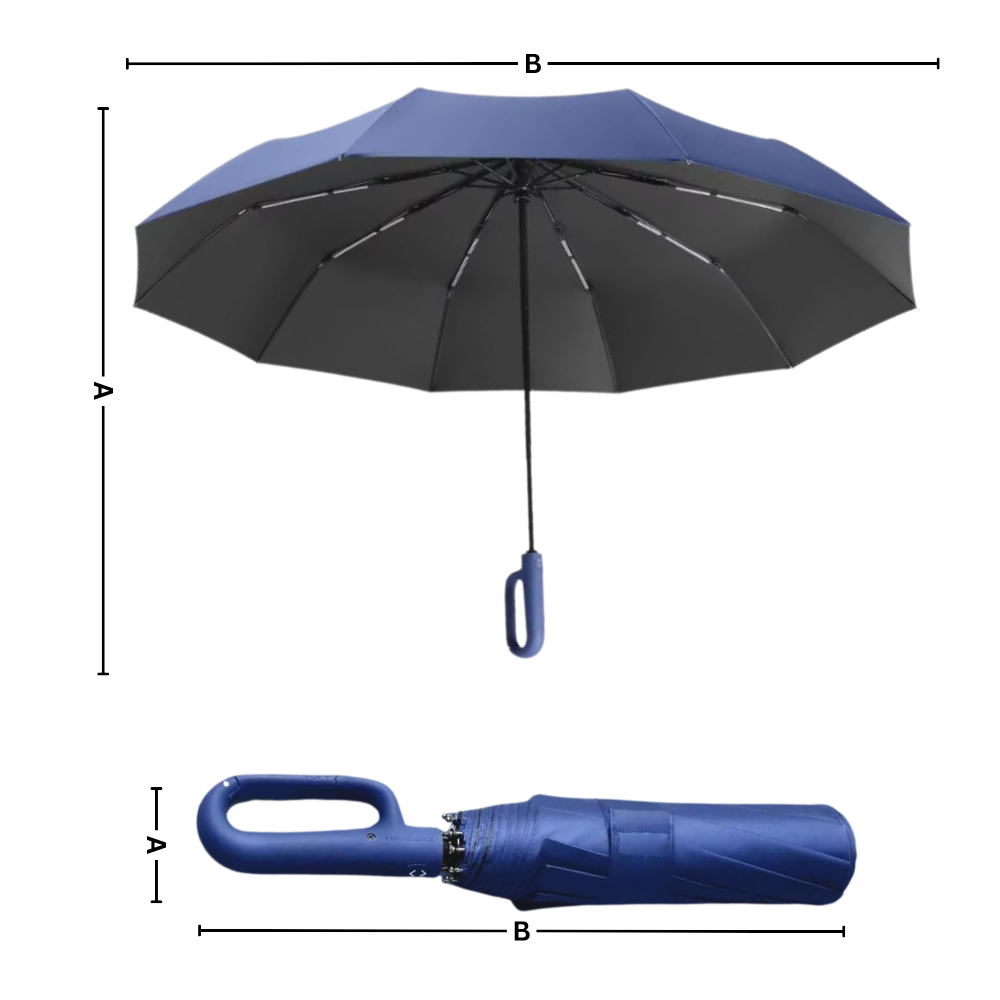 Winddichter Regenschirm Mit Automatischer Verriegelung