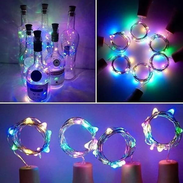Sandsberg | LED-Flasche Licht Korken Nachtlicht DIY Deko