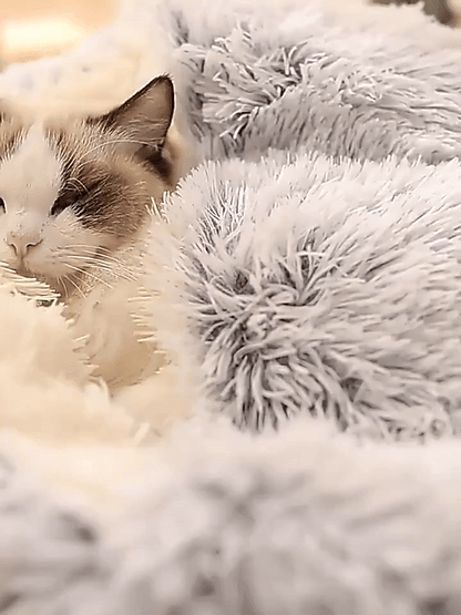 Sandsberg | Gemütliche Höhle Haustierbett | Beruhigendes & Komfortables Hundebett für Tiefe Entspannung