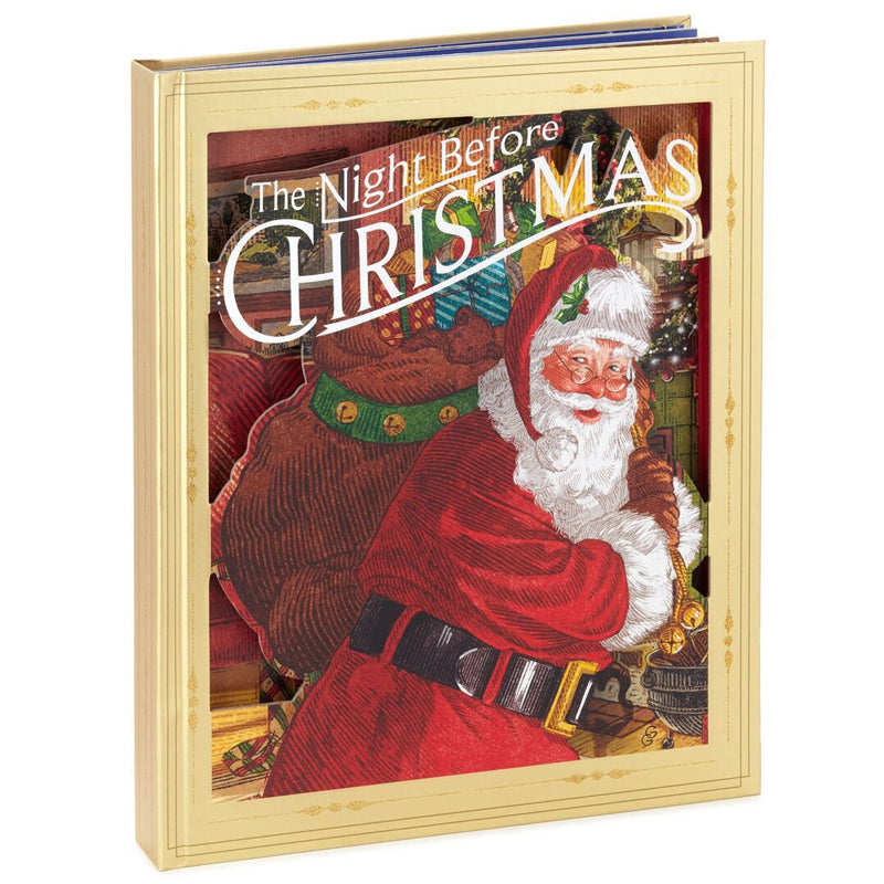 Das Pop-Up-Buch „Die Nacht vor Weihnachten“
