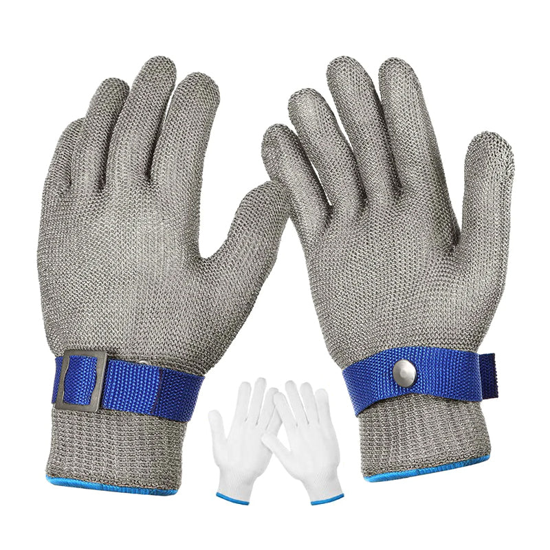 Sandsberg | Edelstahlgewebe Metall Labor Schutzhandschuhe
