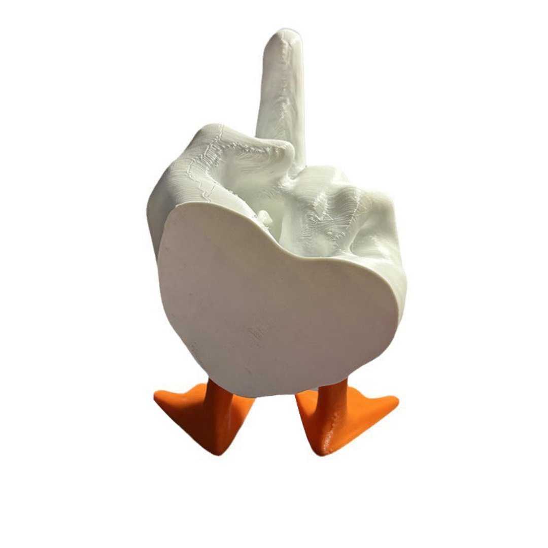 Quack Rebel | Eendornament Sculptuur