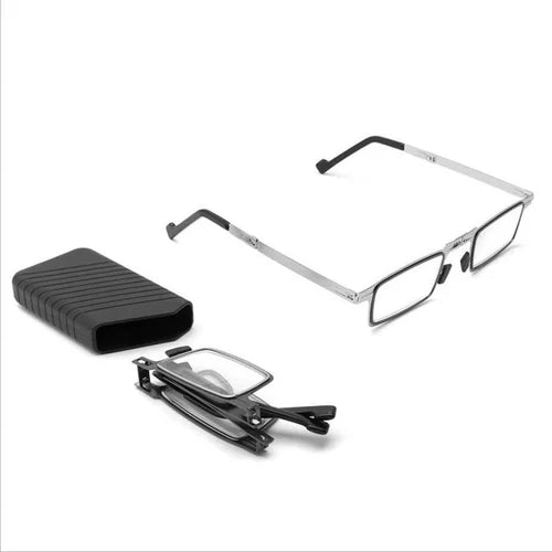 Schraubenlose ultraleichte Titan-Faltbrille