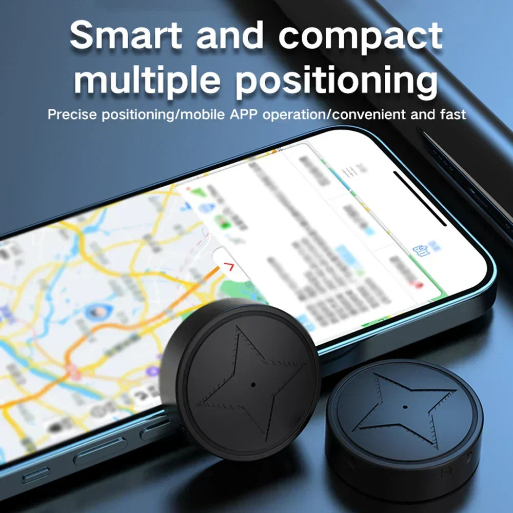 TrackMaster - Mini Drahtloser GPS-Tracker mit Magnetmontage