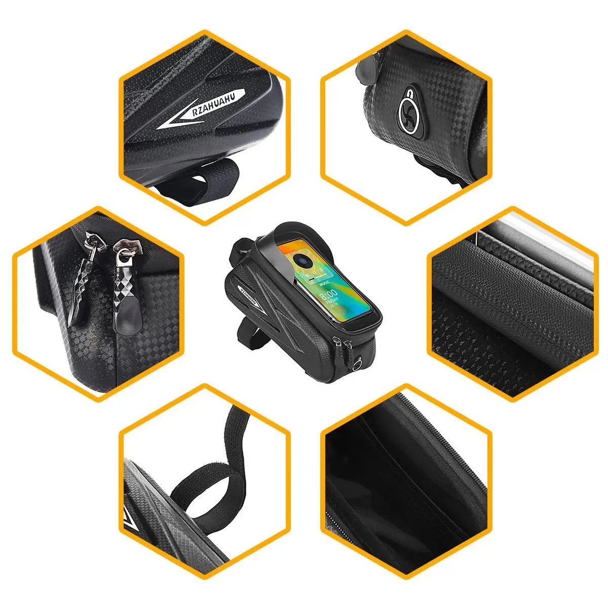 Sandsberg | BikeGear PRO – Wasserdichte Fahrradtasche mit Touchscreen & Kopfhörerausgang