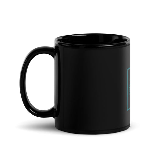 "Lieblingsvater" Schwarze Glänzende Tasse