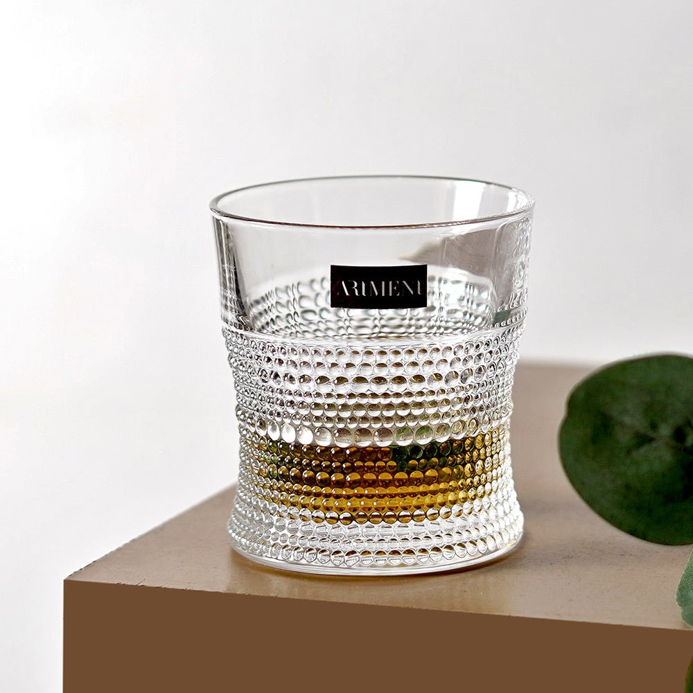 Bohemian Perlen Tropfen Whiskey Becher Set
