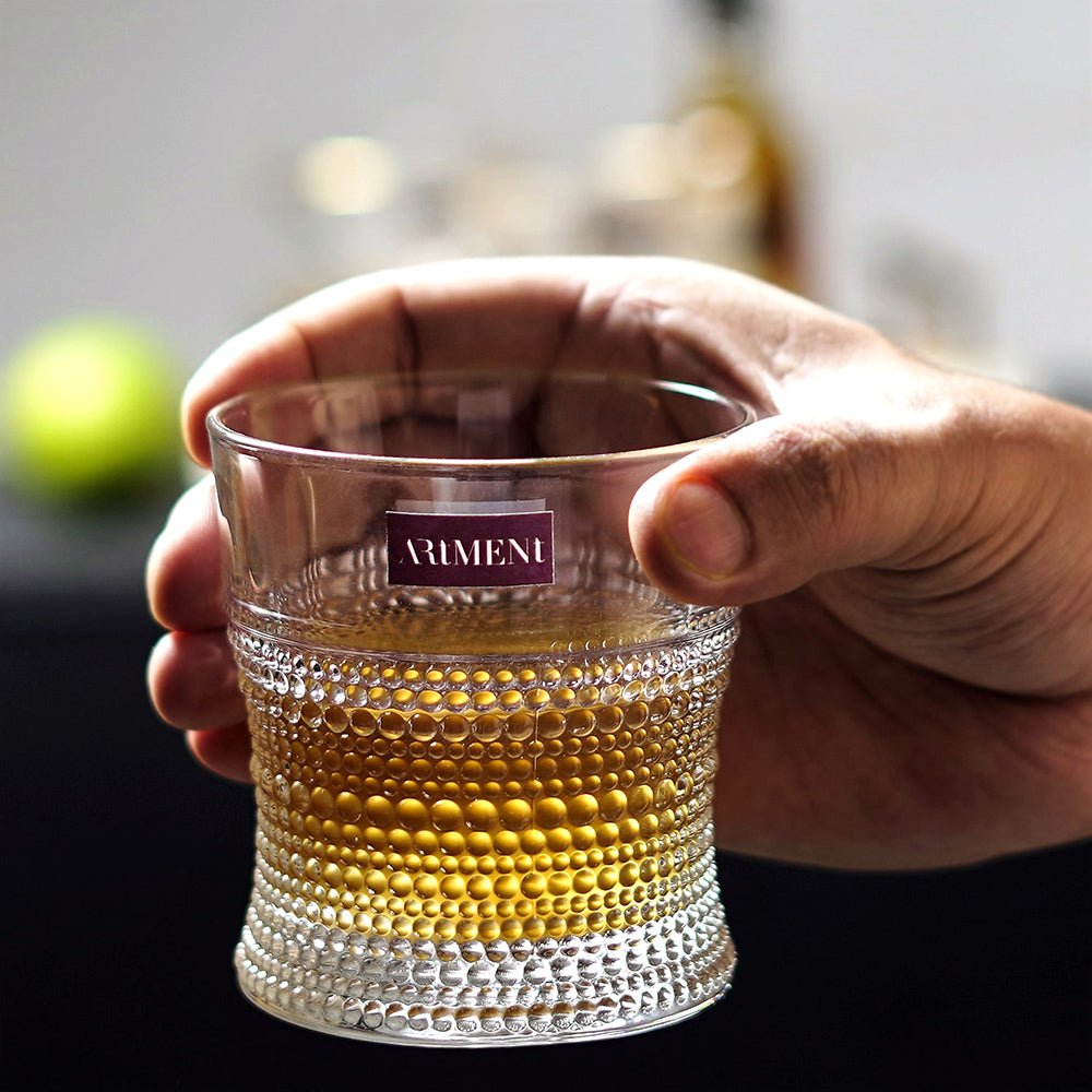 Bohemian Perlen Tropfen Whiskey Becher Set