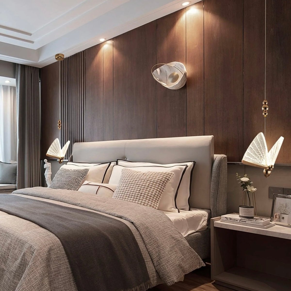 Sandsberg | FlareWing – Künstlerische Schmetterlingsförmige LED-Hängelampe