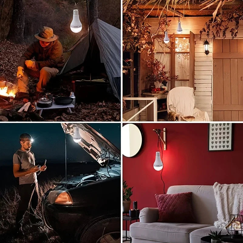 Sandsberg | Solarlampe mit Solarpanel – Energiesparende LED Lampe für Innen- und Außenbereich