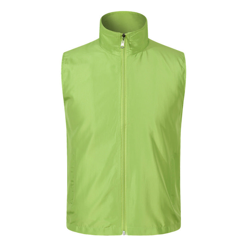 VAN | Ärmellose Fahrradjacke | Leichte Weste | Windjacke | Windweste