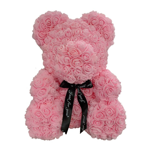 Rose Bär Herz Künstliche Blume