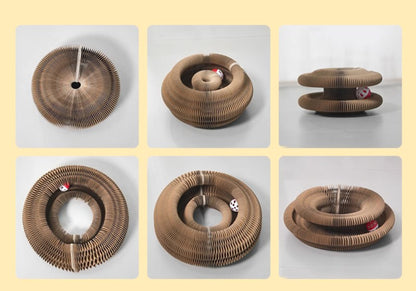 Sandsberg | Organ Katze Kratzbrett Nest ist verschleißfest und nicht fallen Chips