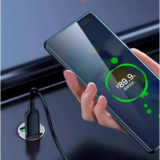 Verstecktes Auto-USB-Ladegerät mit zwei Anschlüssen