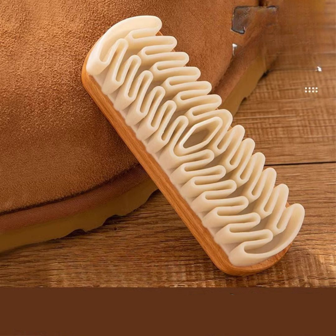 Sandsberg | Schonende Gummi Schuhbürste