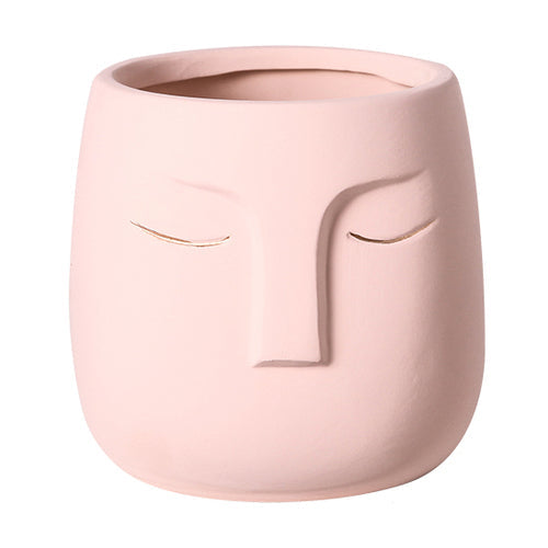 Keramische Gesicht Wohnzimmer Vase