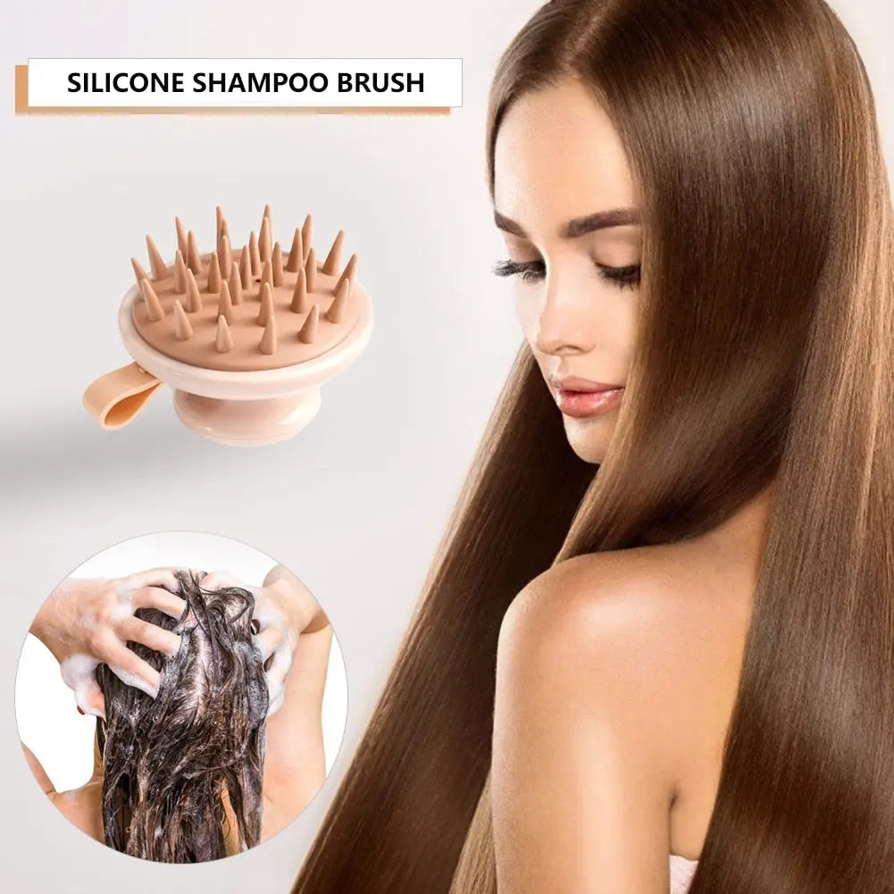 Handheld Kopfhaut massierende Shampoo Bürste