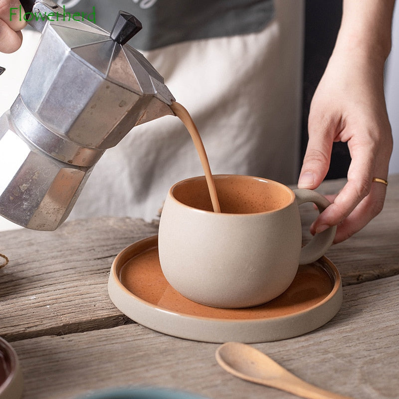 Keramische Kaffeetasse