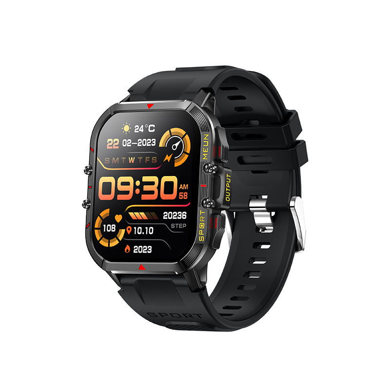 Sandsberg | Blutzucker Blutdruck Blutsauerstoff Schlafmonitor Wasserdichte Smartwatch