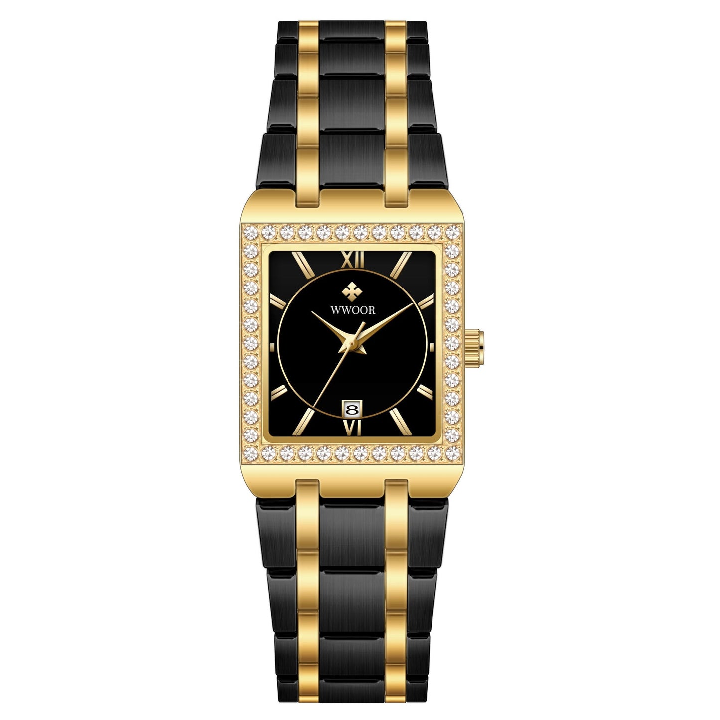 Grip Love Belt Uhr mit Diamanten