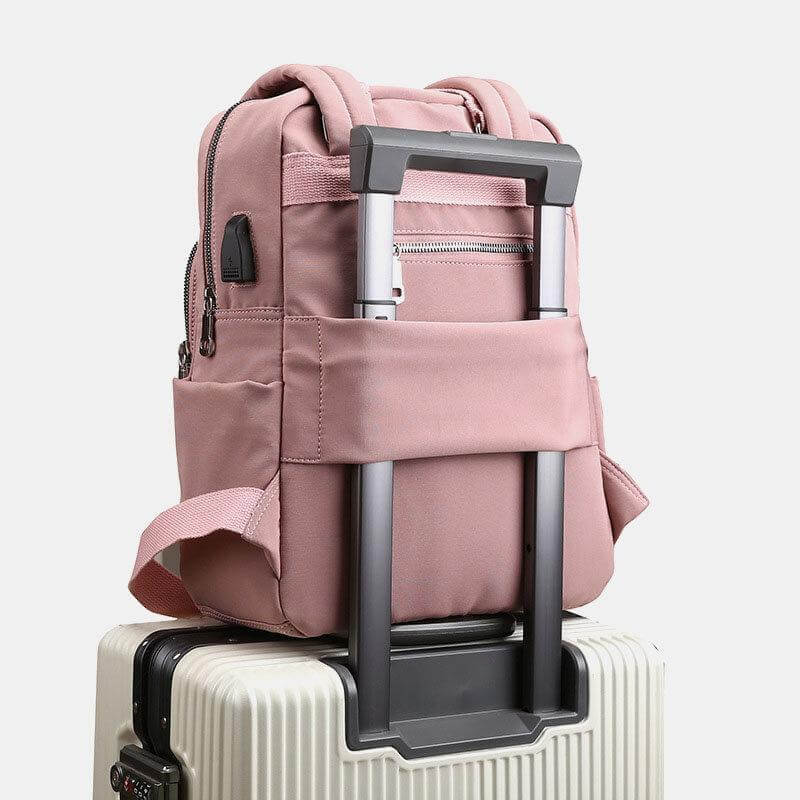 Sandsberg | Wasserdichter Multifunktions-Rucksack – Robuste Reise-, Arbeits- und Schul-Tasche mit USB-Ladeanschluss