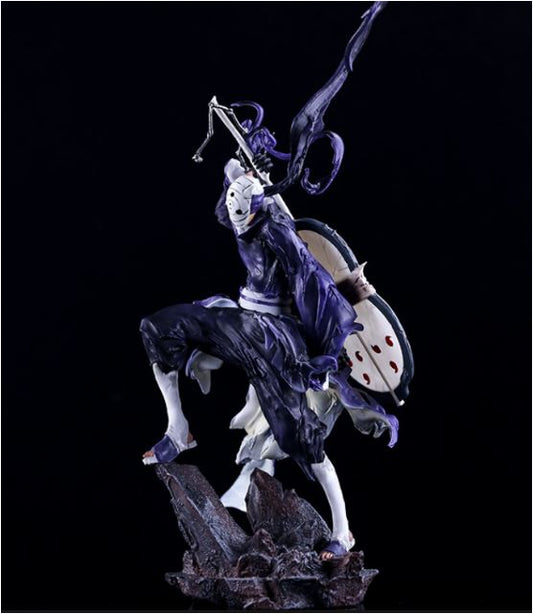 34cm Naruto Uchiha Obito Anime Figur Figur Ninja Actionfigur PVC Statue Modell Puppe Zimmerdekoration Sammlung Ornament Kinder Geschenk