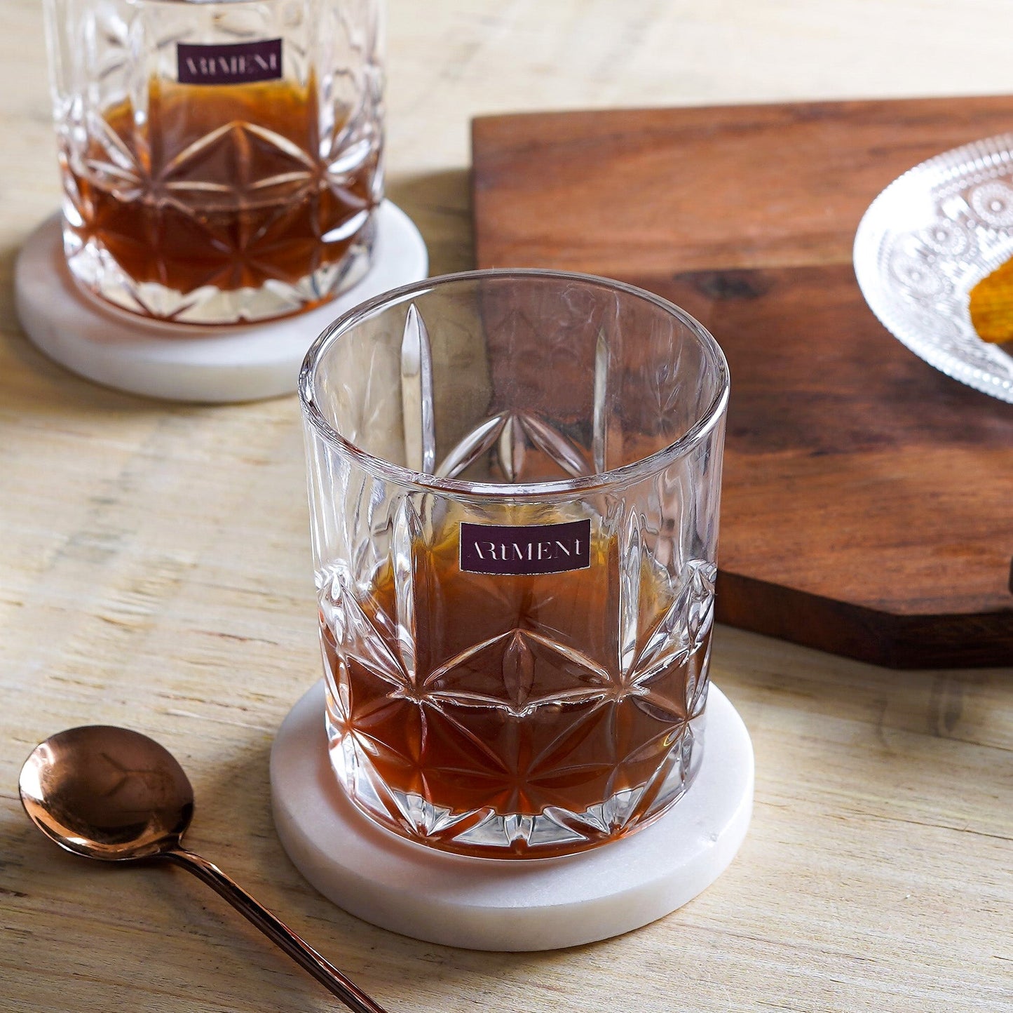 Carved Classics Whiskey Gläser