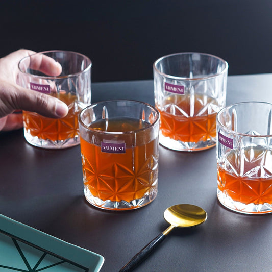 Carved Classics Whiskey Gläser