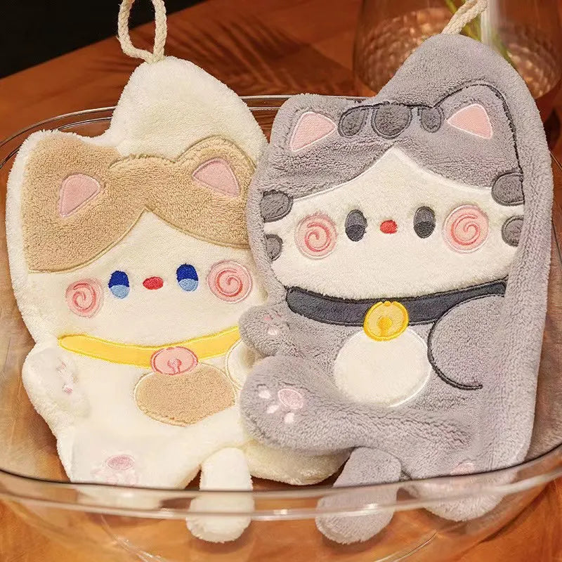 Süße Katzen Handtücher
