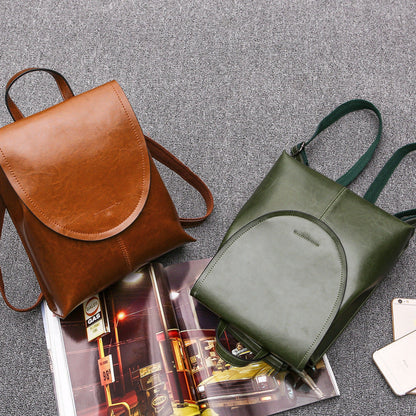 Trendiger Leder Rucksack für Frauen - Stilvoll, Vielseitig & Nachhaltig