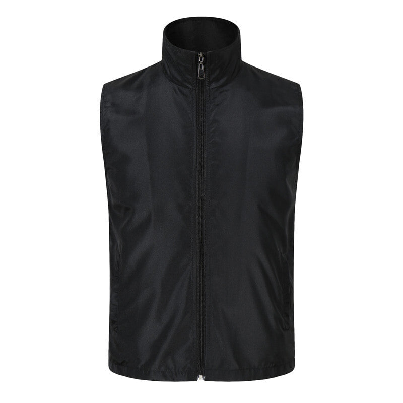 VAN | Ärmellose Fahrradjacke | Leichte Weste | Windjacke | Windweste