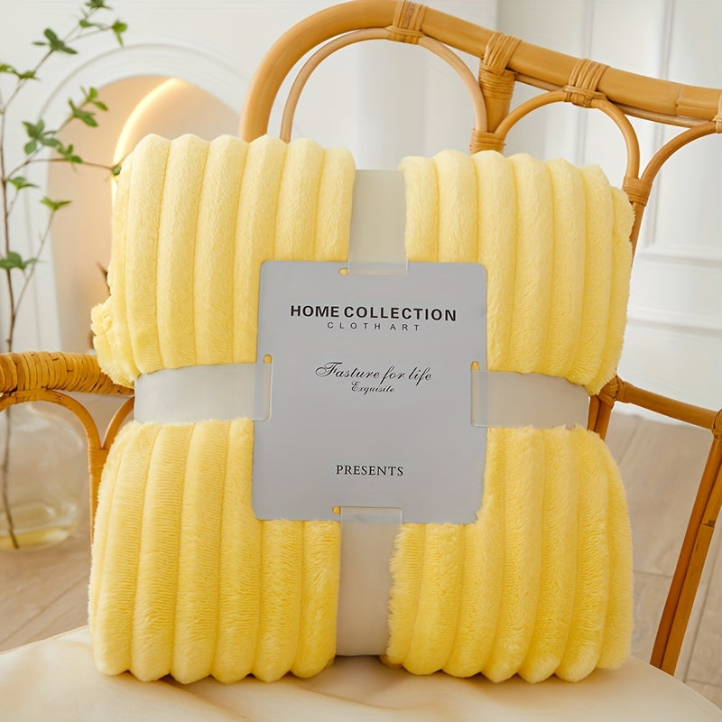 Luxe Flanell Polyester Decke – Ultimativer Komfort & Wärme