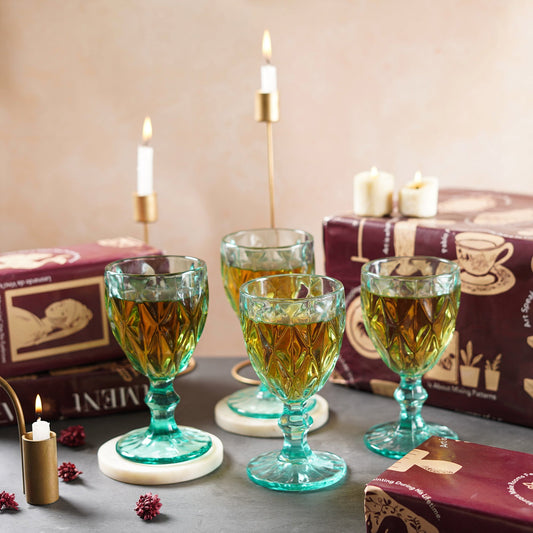 Gepunktete Chalice Weingläser Geschenkbox