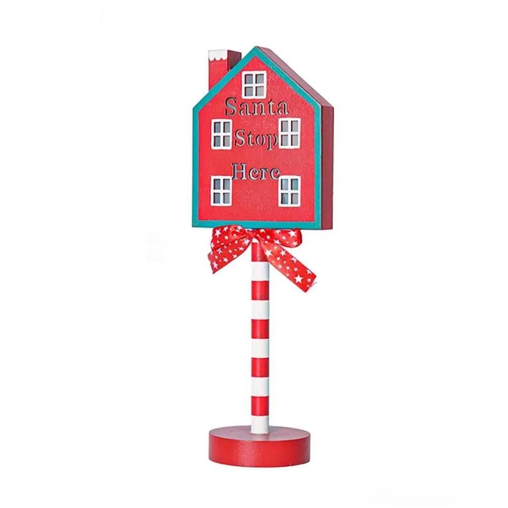 Sandsberg | Weihnachts-LED-Holz-Schreibtischschildlichter – Schaffen Sie eine festliche Atmosphäre für Ihre Feiertagsfeiern