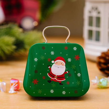 Sandsberg | Weihnachts-Zinn-Geschenkbox-Set – Charmante Metallaufbewahrungsboxen mit Deckeln für Feiertagsleckereien