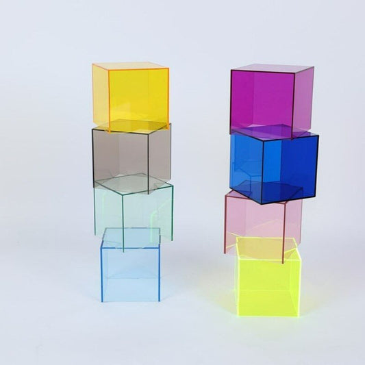 Bunte Acryl Display Aufbewahrungsbox