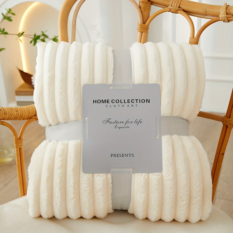 Luxe Flanell Polyester Decke – Ultimativer Komfort & Wärme