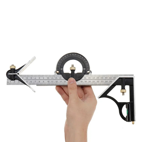 Multifunktionales Kombinations-Winkelmesser-Set, machen Sie die Arbeit effizienter! 💼🏃‍♂️
