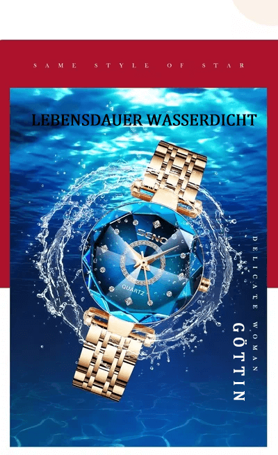 💝Aktion💖Sternenklare Damen-Edelstahluhr🎁💥2 kaufen, 10% Rabatt