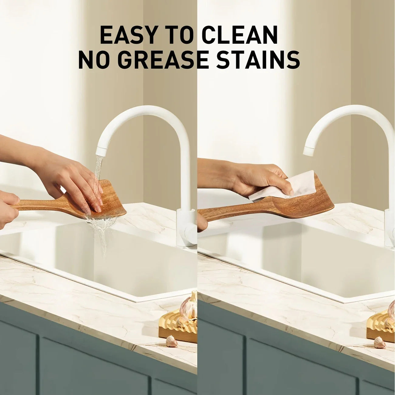 Sandsberg | Küchenset aus Natürlichem Teak Holz