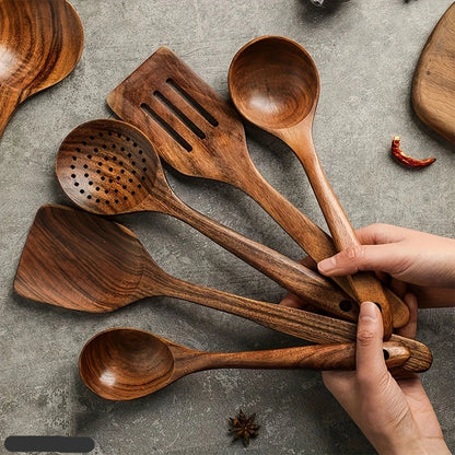 Sandsberg | Küchenset aus Natürlichem Teak Holz