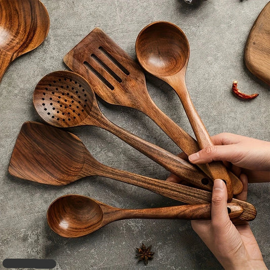 Sandsberg | Küchenset aus Natürlichem Teak Holz
