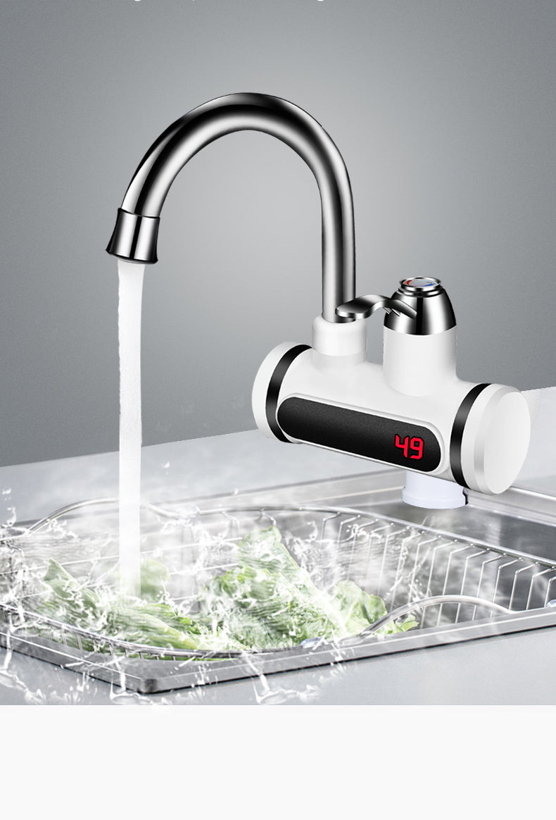 Kitchen Electric Water Tap Heater Temperature